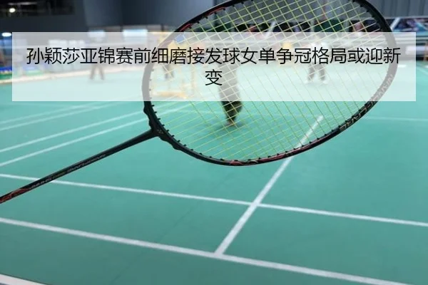 孙颖莎亚锦赛前细磨接发球女单争冠格局或迎新变